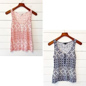 Banana Republic | Set of 2 Cotton Blend Tank Tops Size XS